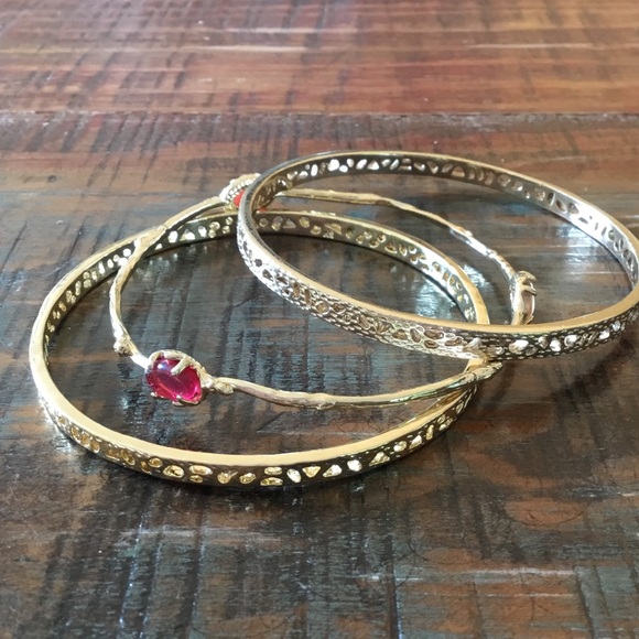 Kendra Scott Bangle Bracelets Set of 3 - Picture 6 of 11